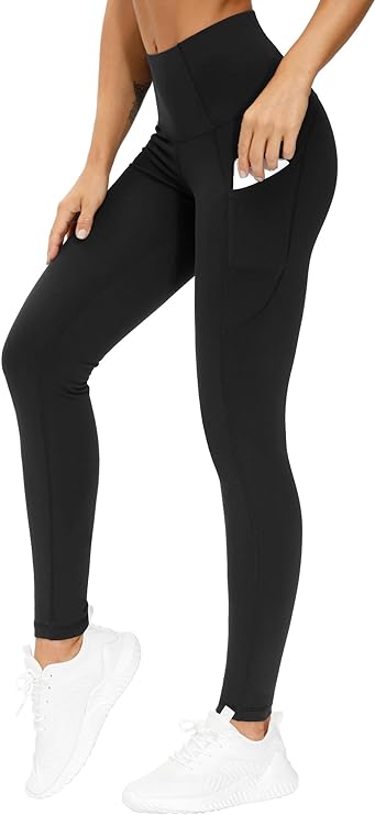 LAITE HEBE Compression leggings Pants Power Stretch Workout High Waist Tummy Control