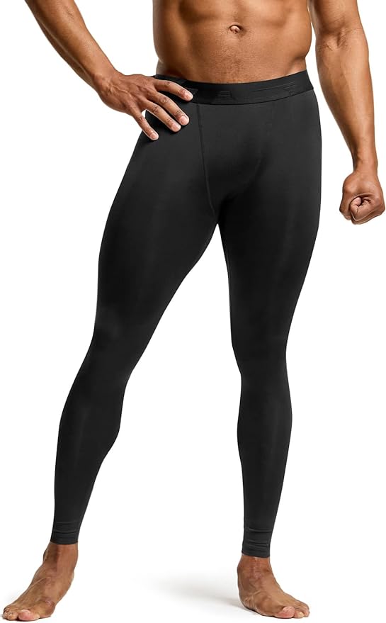 LAITE HEBE Men's Compression trousers, Cool Dry Athletic Workout Running