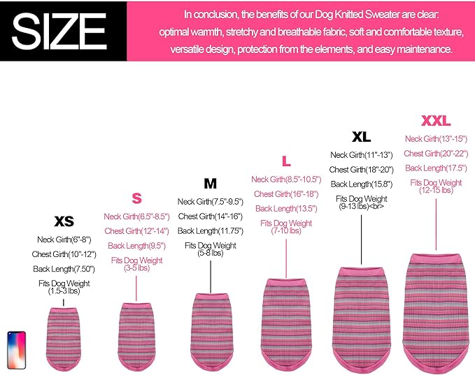 PAERCUTE Dog apparel,Premium 100% Cotton Rib Dog Shirt Vest for Small Breeds Like Chihuahuas, Yorkies, and Puppies .Year-Round Style with Tank-Style Puppy Attire Pink