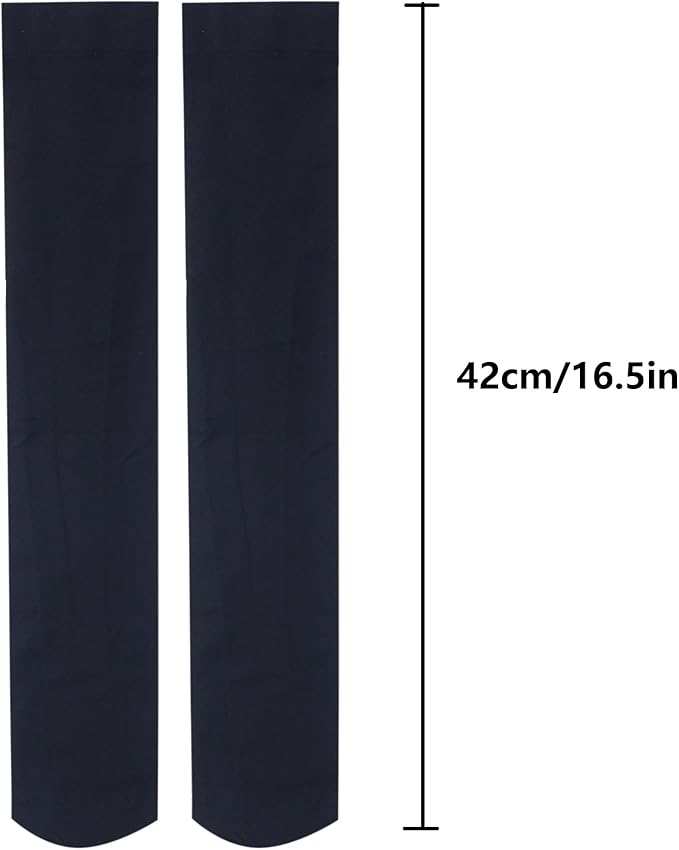BLUEENJOY Knee-high stockings Women's  Stretchy Nylon Knee High Stockings Socks