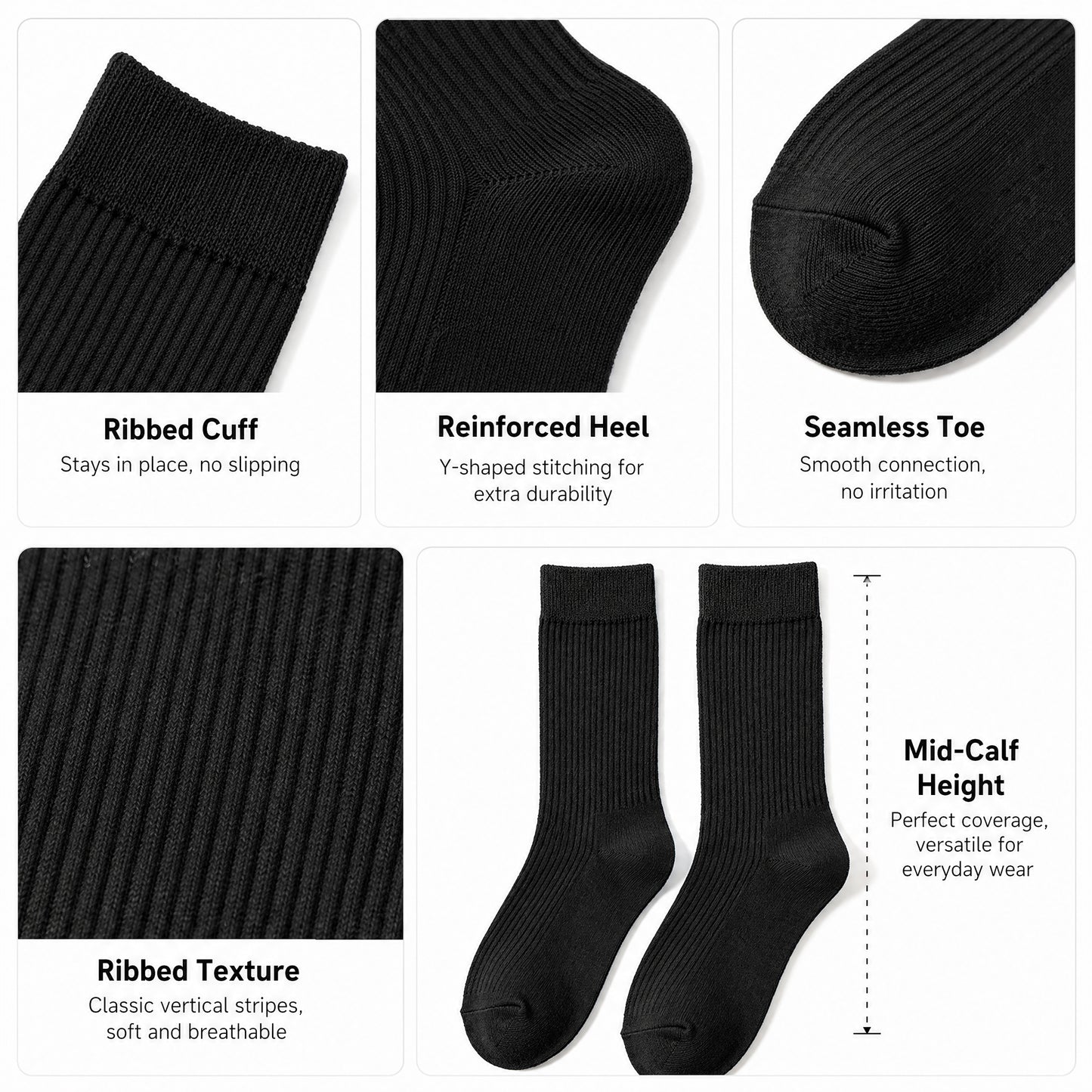 LAITE HEBE Socks Cotton Ankle Socks, Breathable Low Cut Short Socks, Soft Stretchy Casual Socks, Comfort Non Slip Daily Athletic Socks for Women Men