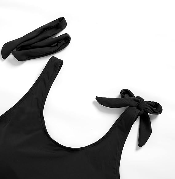 BLUEENJOY Swim suits Two Piece High Waisted Swimsuits - Women Tummy Control Bikini Modest Bathing Suit