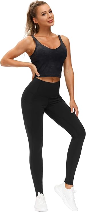 LAITE HEBE Compression leggings Pants Power Stretch Workout High Waist Tummy Control