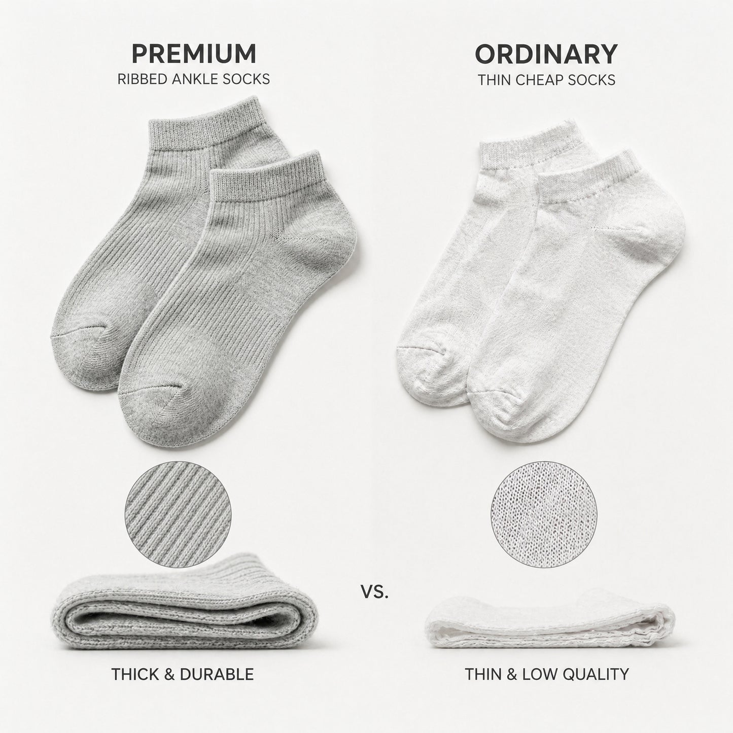 LAITE HEBE Ankle socks Soft Cotton Ankle Socks, Breathable Low Cut Short Socks, Casual Lightweight Athletic Socks, Non Slip Comfortable Daily Wear Socks