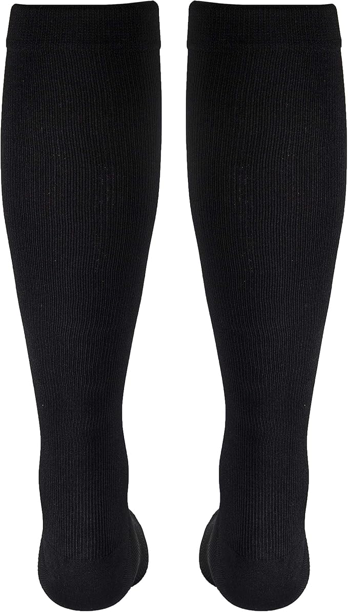 LAITE HEBE Compression Socks, 15-20 mmHg,Knee High Over Calf Length