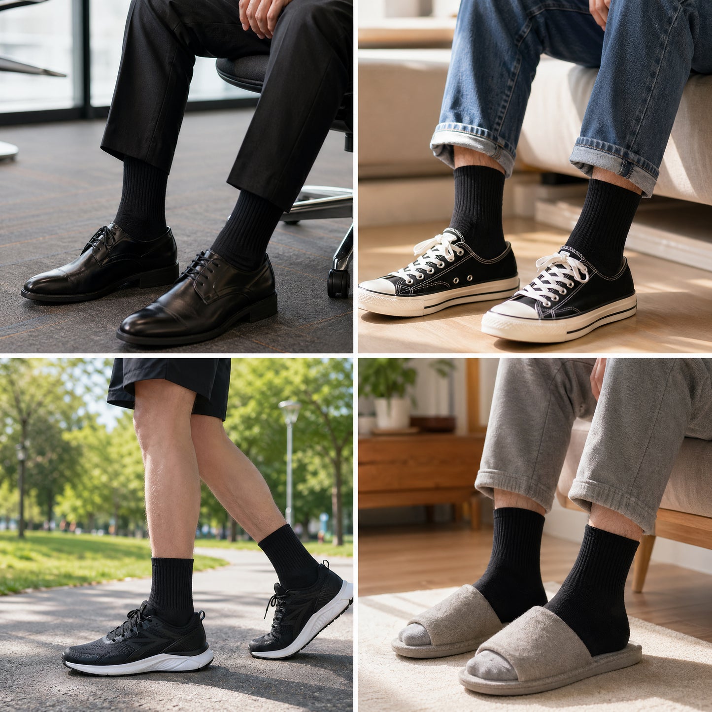 LAITE HEBE Socks Cotton Ankle Socks, Breathable Low Cut Short Socks, Soft Stretchy Casual Socks, Comfort Non Slip Daily Athletic Socks for Women Men