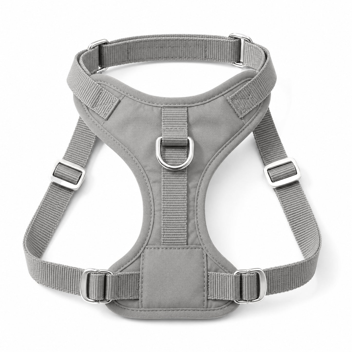 BLUETREE Harness for animals Adjustable Solid Color Dog Harness, No-Pull Pet Vest with Reflective Strips, Comfortable & Safe Harness