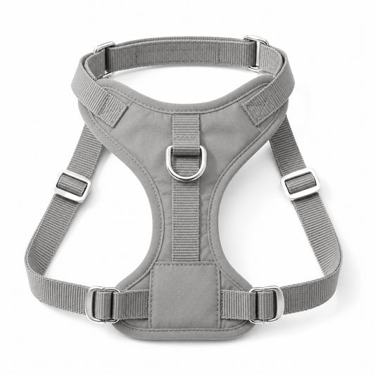 BLUETREE Harness for animals Adjustable Solid Color Dog Harness, No-Pull Pet Vest with Reflective Strips, Comfortable & Safe Harness