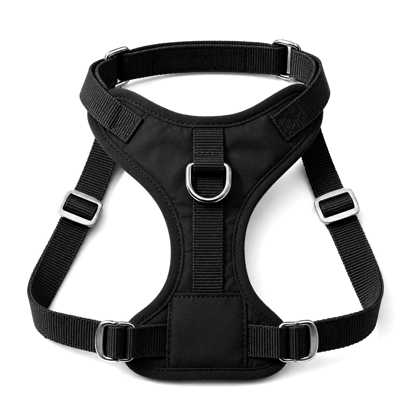 BLUETREE Harness for animals Adjustable Solid Color Dog Harness, No-Pull Pet Vest with Reflective Strips, Comfortable & Safe Harness